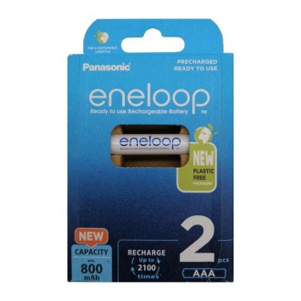 Panasonic Eneloop AAA 800mah batterij 2 pack
