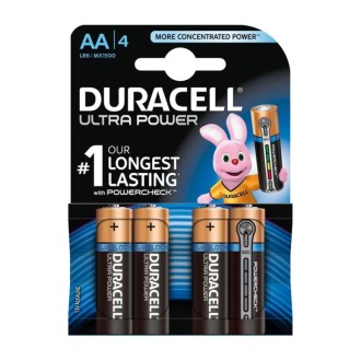 Duracell ultra power batterij alkaline AA 4-blister
