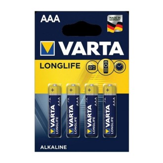 4x AAA Varta High Energy Alkaline Batterijen 1,5V  LR3