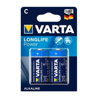 Varta Long Life Power Alkaline C /LR14 2-blister batterij
