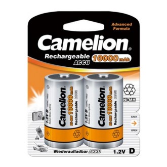 Camelion D batterij HR20 10000mAh 1.2V 2 Blister