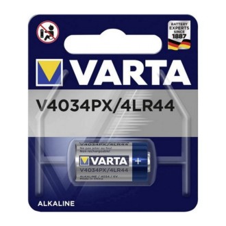 Varta alkaline 6V 100mAh 4LR44 fotobatterij