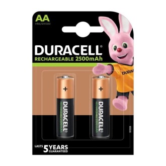Duracell batterij oplaadbaar AA 2-blister